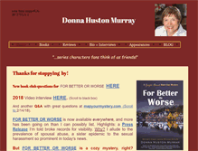 Tablet Screenshot of donnahustonmurray.com